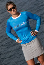 Load image into Gallery viewer, Women&#39;s One Ocean UV Rash Guard