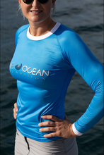 Load image into Gallery viewer, Women&#39;s One Ocean UV Rash Guard